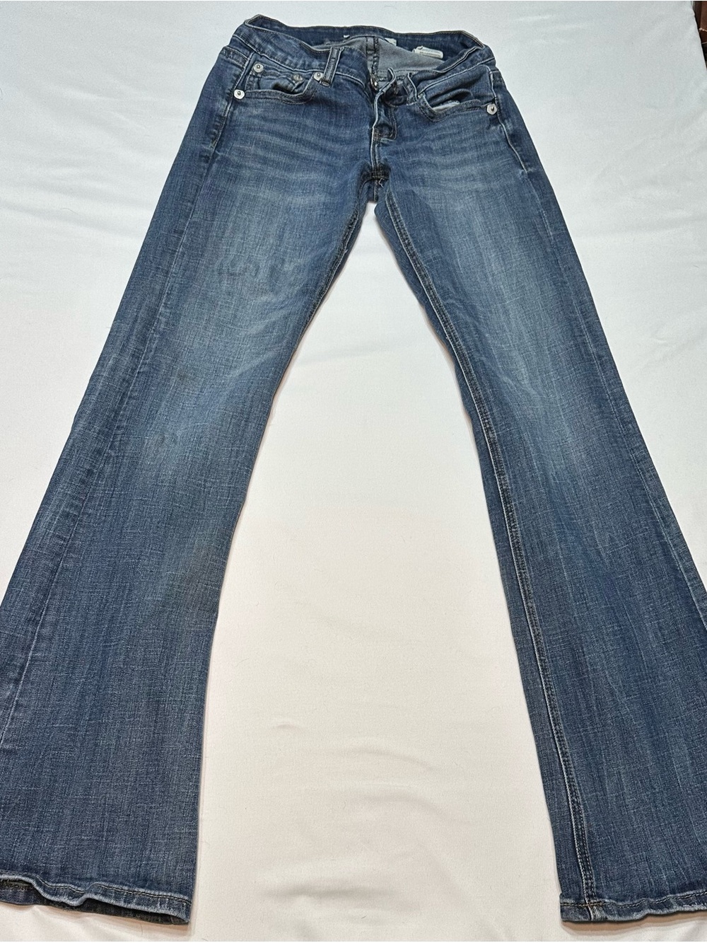 Stetson No. 816 Classic Bootcut Western Stretch Jeans 0 Blue